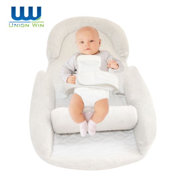 Подушка младенца мягкого органического хлопка Newborn со съемным Slipcover