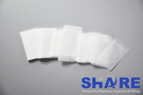 Solda ultrassônica Mesh Biopsy Bags de nylon 30mm x 50mm