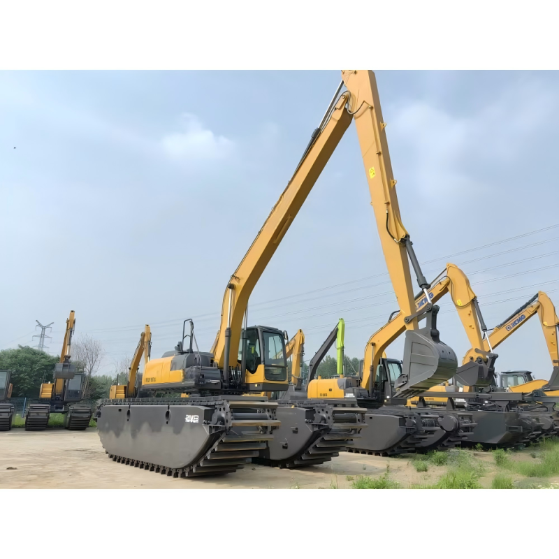 Amphibious Excavator XE215SLL ISUZU Engine 128.5KW Euro 2 15M Boom Thailand amphibious excavator