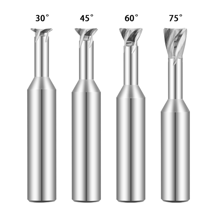 Dovetail Milling Cutter End Mill Groove Slot 48 60 90 Degree Carbide M2 HSS M35 PM