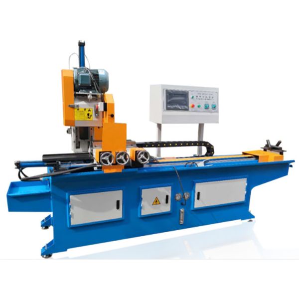1120W Tube Straightening And Cutting Machine Touch Screen PLC Operation System