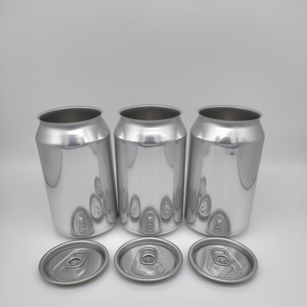 HD chapeou imprimir as latas de alumínio vazias 250ml 500ml 330ml da água