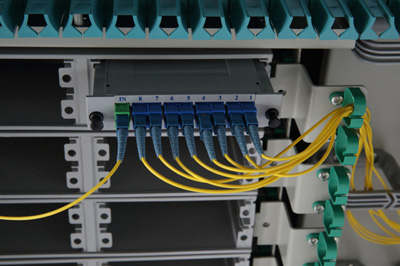 шкаф на открытом воздухе, поперечная связь оптического волокна улицы 288фо закрытия соединения оптического волокна