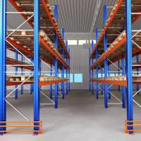Boltless Steel Pallet Rack 500-2000kg Capacity Industrial Storage