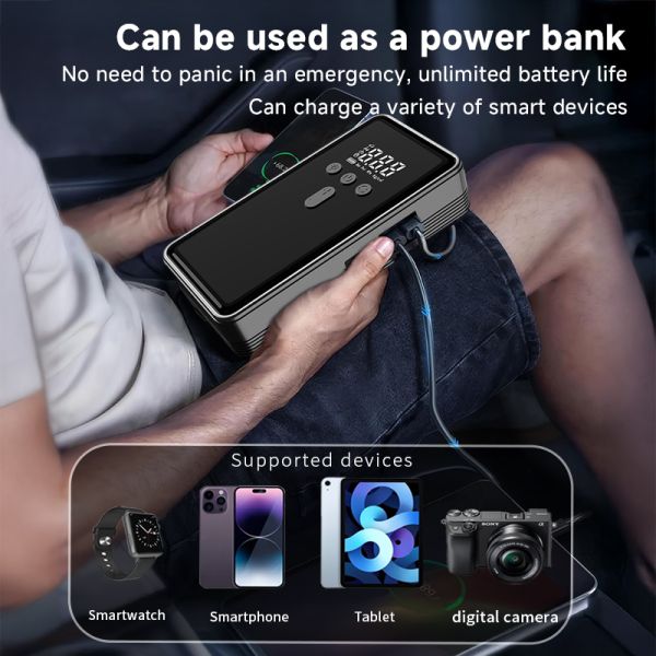 Portable Car Charger Jump Starter 6000mAh 8000mAh 10000mAh 12000mAh emergency car battery charger portable car jump starter Vehicle emergency power supply