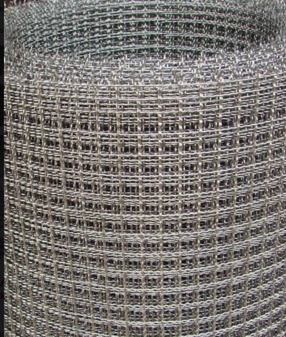 Heat Resistant Corrosion Resistance High Temperature Crimped Wire Mesh Woven Metal Screen