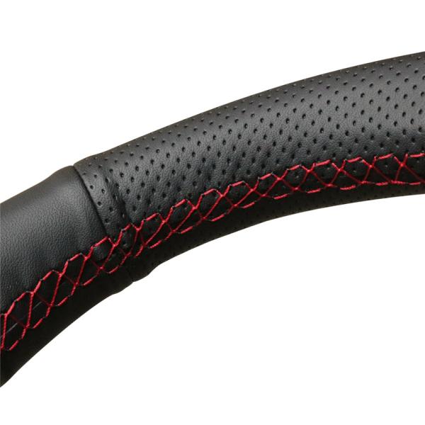Seat Leon 1P FR Cupra Ibiza 6L 2006 2007 Hand Stitched Leather Steering Wheel Cover
