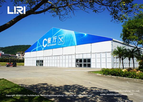 25m Outdoor Exhibition Tents Waterproof Strong Aluminum Airshow Enclosed