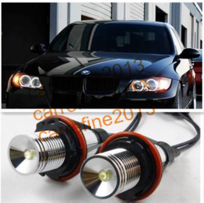 Xenon White LED Angel Eyes/Halo Ring Replacement Light/Lamp Bulbs, 3W each LED marker E39