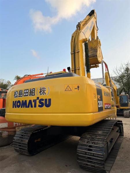 Japão Excavador PC200 Original Usado para Cargas Pesadas Durabilidade Longa Menos Hora Menor