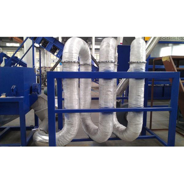 PP PE HDPE Bottle Washing Machine , Plastic Recycling Washing Machine Milk Bottle