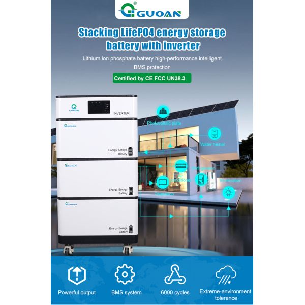 Штабелируя LiFePO4 все в одном инверторе и батарее 20KW 30KW 40KW 50KW