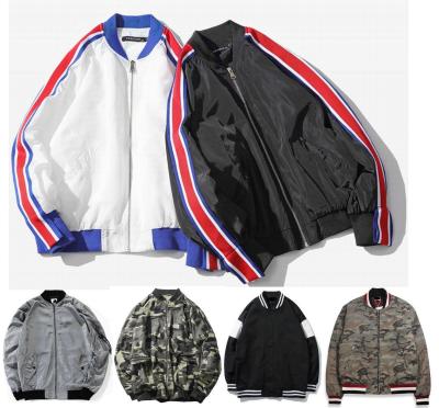 Fashion Mens Plus Size Bomber Jacket , Varsity Style High School Bomber Jacket