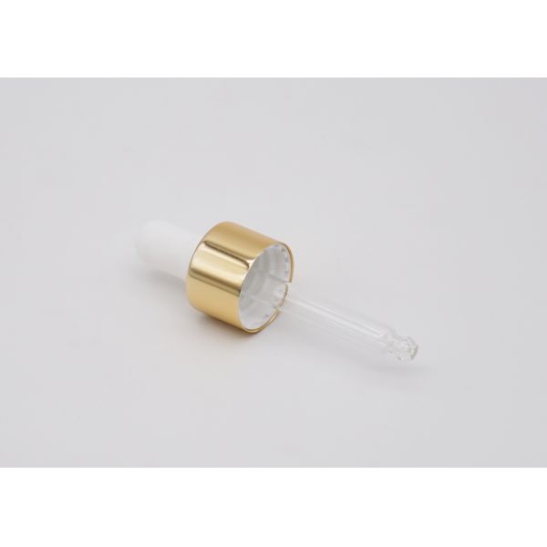 Капельница 18/410 эфирного масла пипетки золота алюминиевая