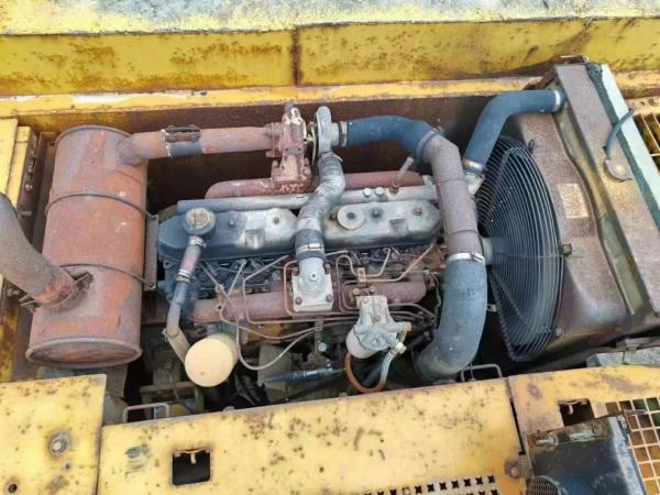 Excavadora original importada de segunda mão Cat 320B de braço alargado  do Japão
