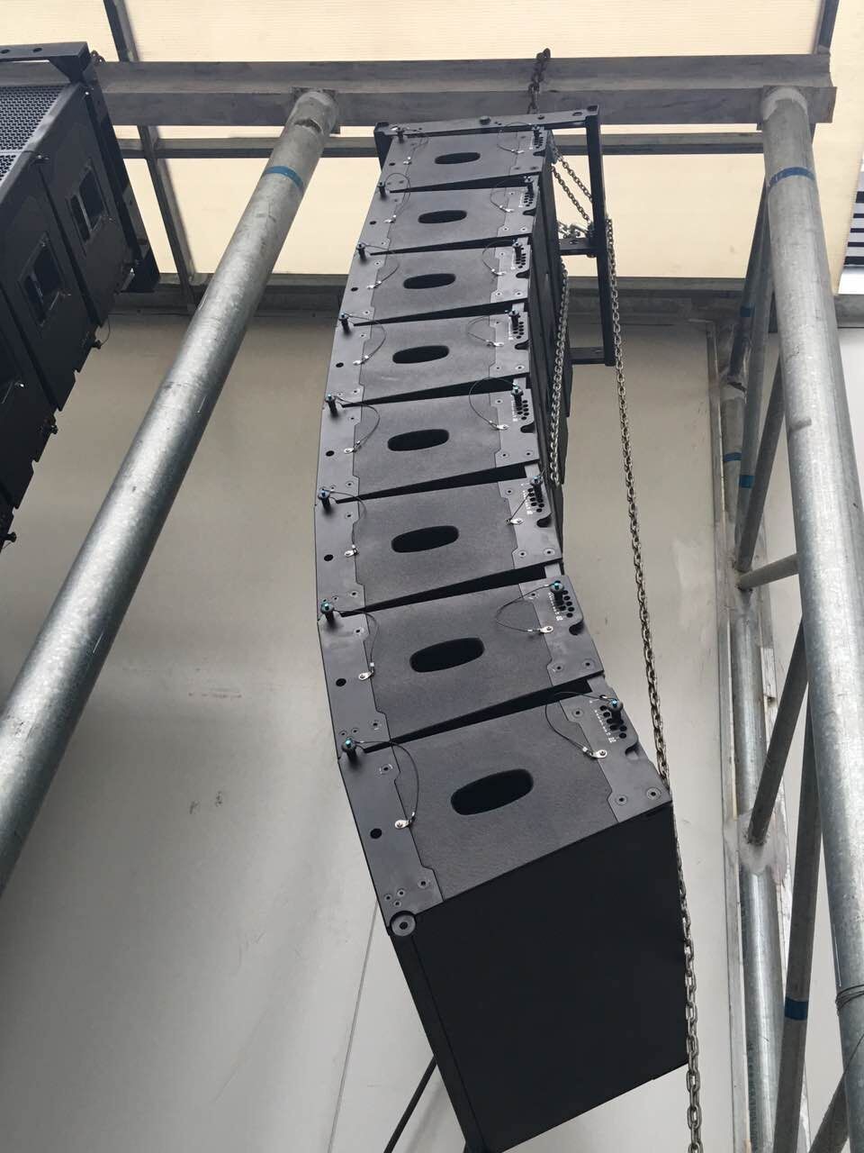 8 Ohm Active Line Array Speakers Church Audio Equipment Powered