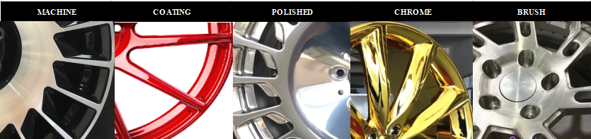 Подгонянная губа шага выковала колесо сплава 19 дюймов для A5 A7 A8 GLE S65 C63