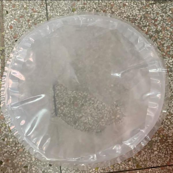 Spout chemical storage round bottom oil Liner Drum 200 Ltr Round Bottom Aluminum Foil Bag Drum Liner With Snap