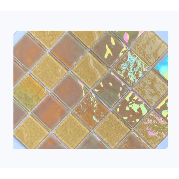 Room Occasion Mosaic Tile 300*300*8mm for Swimming Pool Mixed Porcelain Dolphin Design