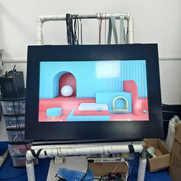 32 Inch 1920x1080 HD Outdoor LCD Display with 50000~100000hours Lifespan for Digital Signage