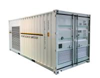 1800 o fluxo de volume do ³ /H do nanômetro Containerized o compressor de ar do parafuso de duas fases