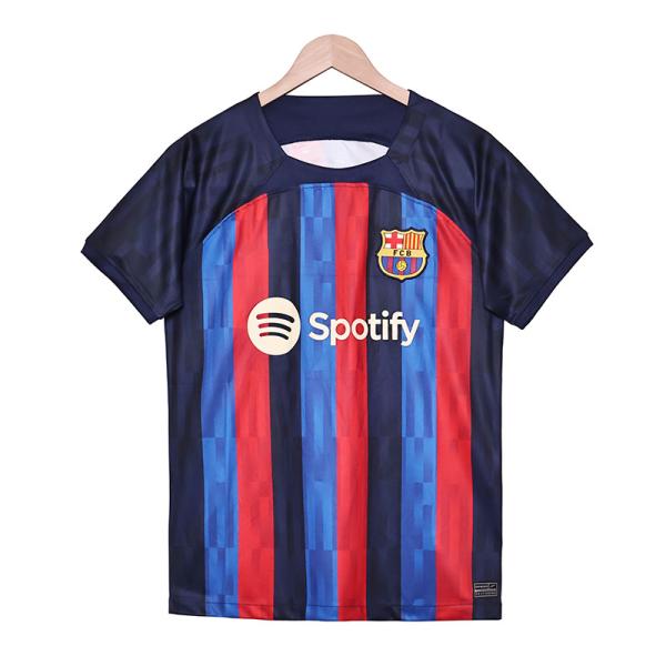 2022-2023 Barcelona Fan Edition Home Jersey Group Customization