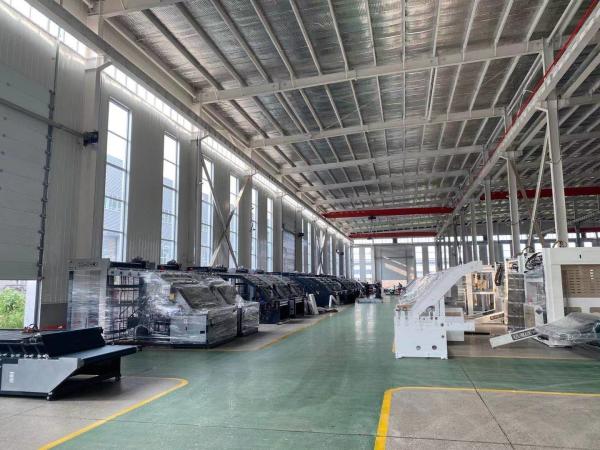 JIGUO FMZ-1300 Automatic Flute Laminating Machine Max Laminating Size 1300mm×1250mm Economic Speed 0-100sheets/min Bottom Paper Thickness A/B/C/E Flute 3/4/5 Layer