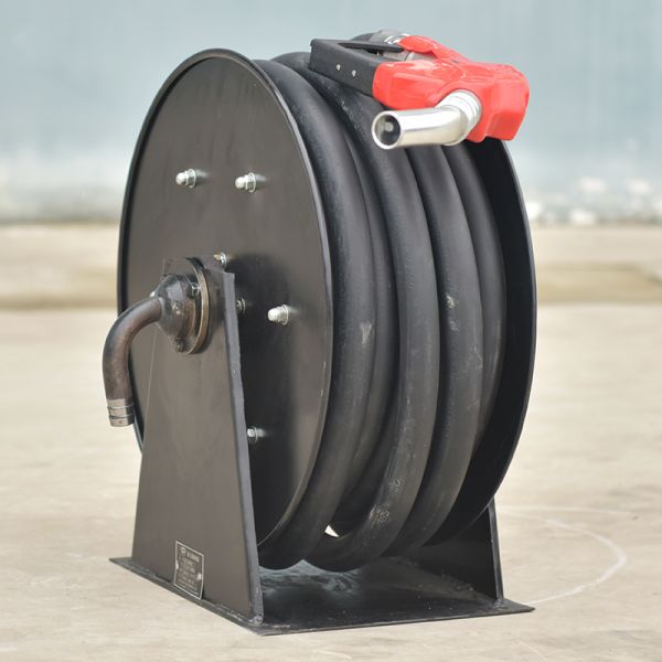 認証済み自動巻取りガソリンサービスホースリール装置
