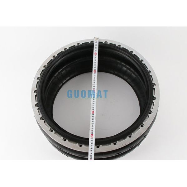 W01-358-7301 Firestone Air Spring Ribbed Neck Aluminum Bead Rings Unequal Spacing 17/8 b,n,w