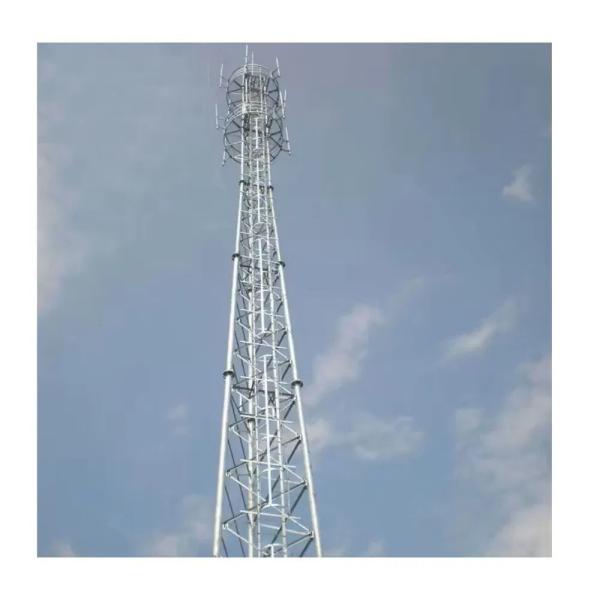 3条腿5g移动互联网格通信塔广播电视钢管电信塔