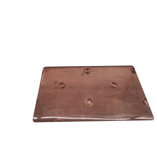 Modern Style Eco-friendly Dinning Mat for Table Decoration Transparent Conch Design