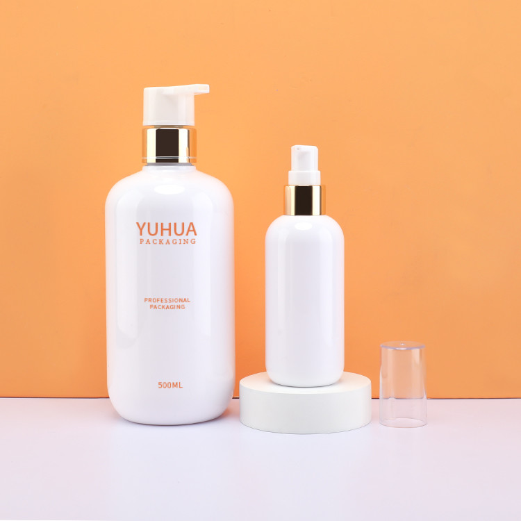 Skincare упаковывая пластиковую упаковку шампуня круглой бутылки 120ml 250ml 300ml