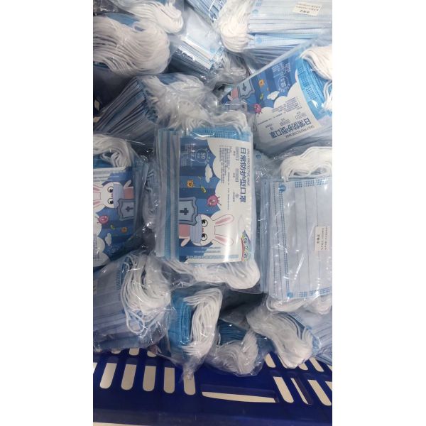 3 Ply Disposable Face Mask CE Certificate USD0.24/PC