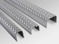 Escaleras de aluminio galvanizadas antideslizantes de 2,5 mm de espesor