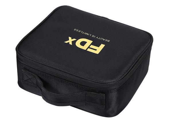 Private Label Tattoo Accessories / Black Non - Woven Cloth Bags For PMU Products