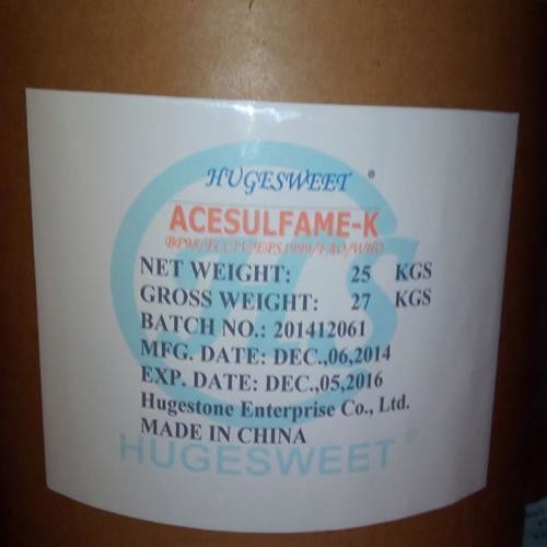 Superior Performance Acesulfame-K for Natural Food Ingredients Mfcd00043833 C4H4KNO4S