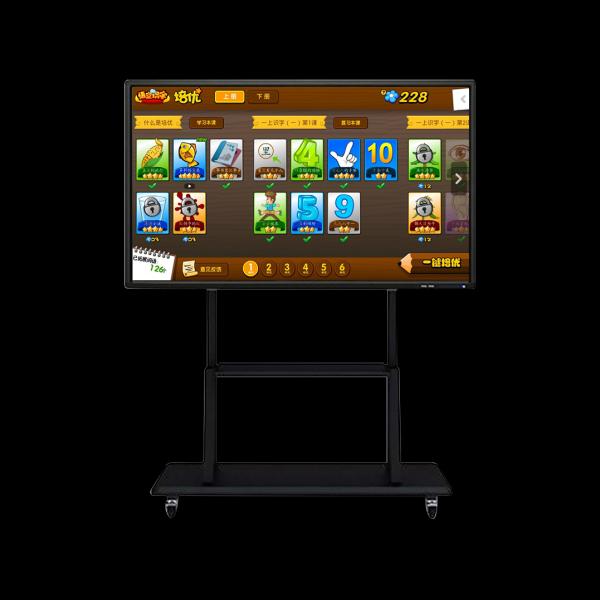 4K Interactive Flat Panel Touch Screen Smart Meeting Board Android Windows Dual OS Conference All-in-One Display OEM