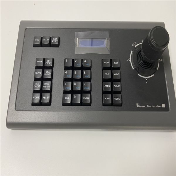 Support PELCO-D,PELCO-P and VISCA Control protocol IP Network PTZ Keyboard Controller For PTZ Video Conference Camera