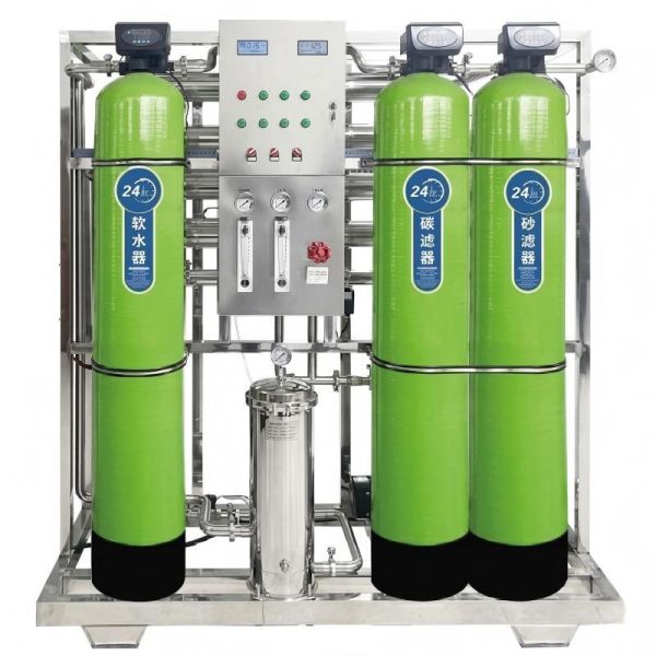 1T/H Industrial FRP Tank RO Water Treatment System