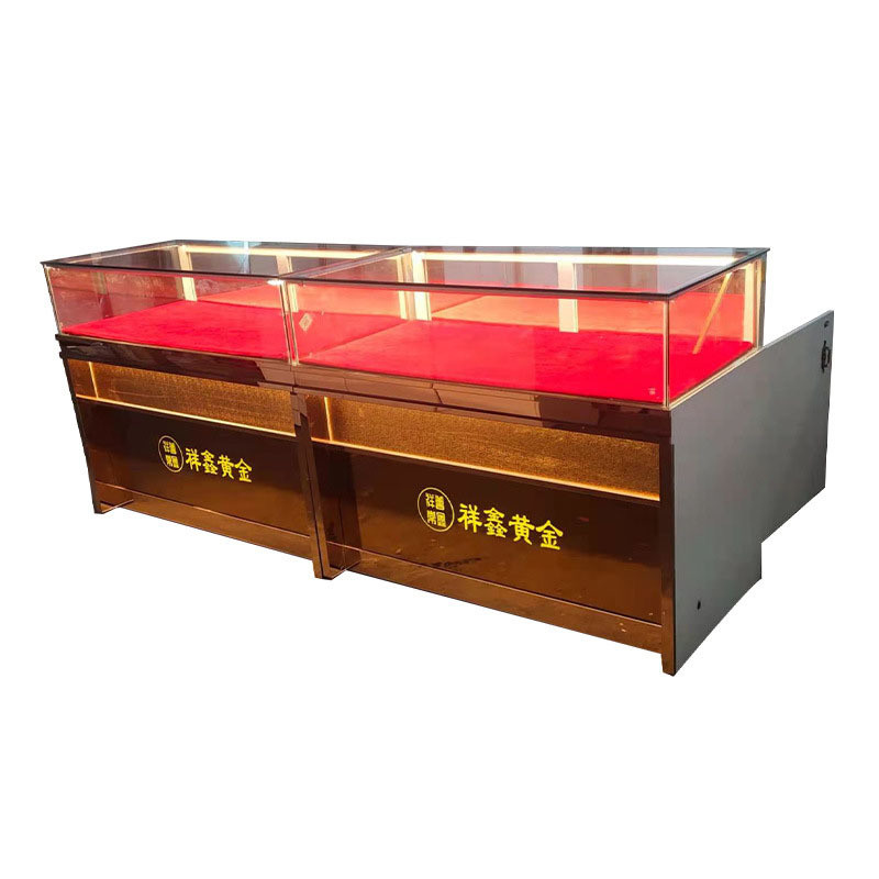 High End Jewelry Display Showcase with Anti Theft Protection and Custom Logo Customized
