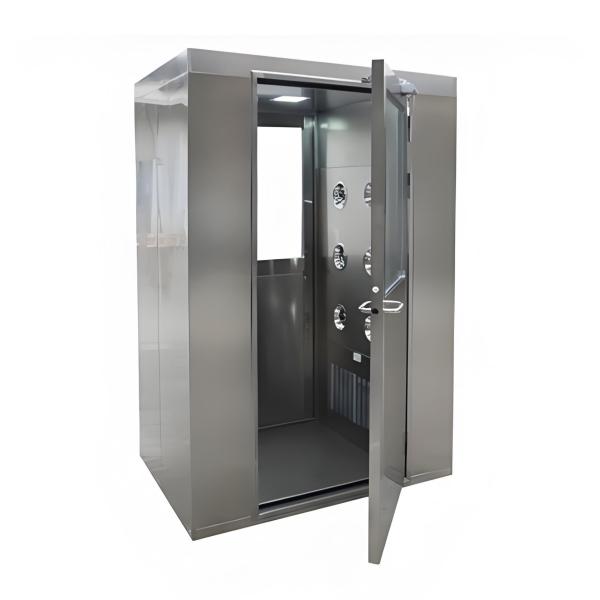 Laboratory 99.99 Air Shower Chamber Decontamination Purification Air Shower Design