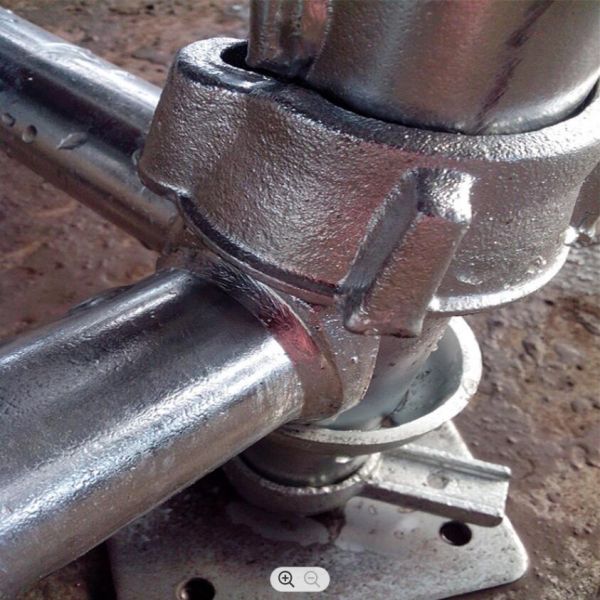 Система эстафеты кубчатого клапана Q235 Стальные трубы Эстафеты части горячеоцинкованные