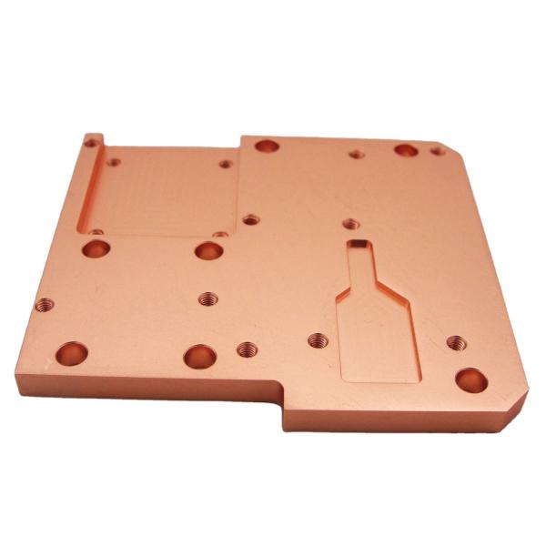 Precision Machining Hardened Metals Anodizing Color CNC Machined Aluminum Parts
