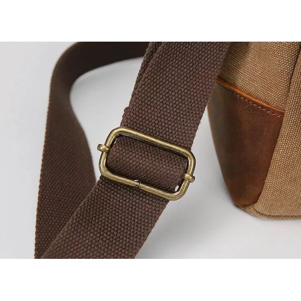 Ссадина винтажной кожаной водоустойчивой сумки посыльного анти- прочная