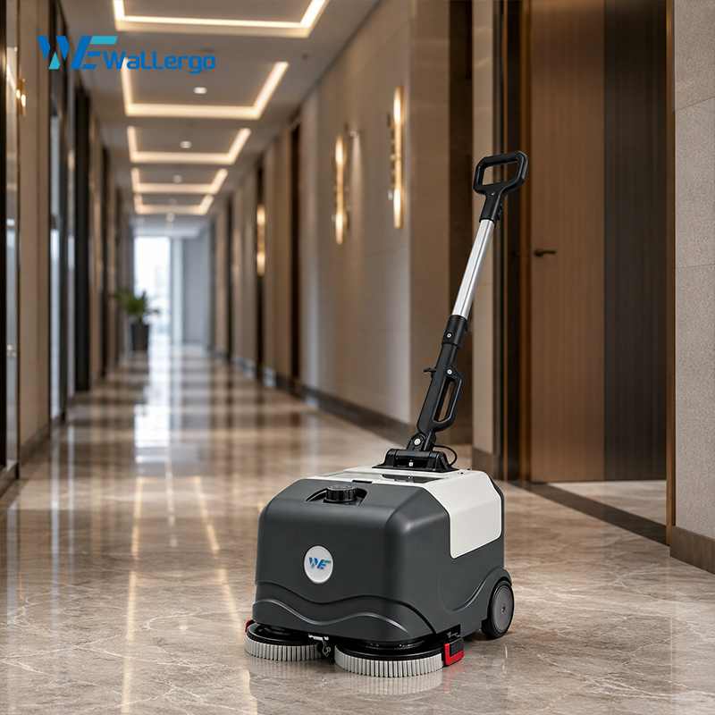 Affordable Price Commercial Automatic Small Floor Cleaning Machine for Office