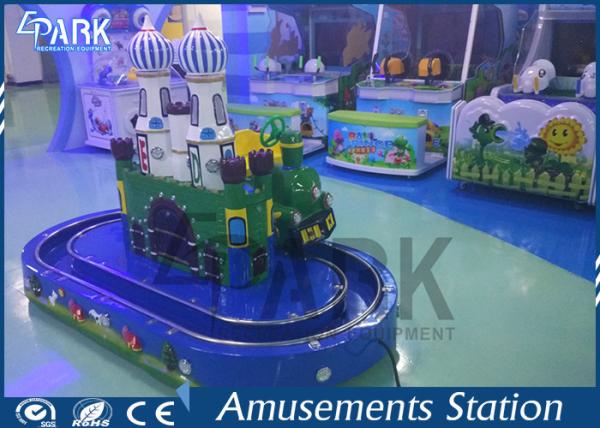 Hot Sale Amusement Game Machine Round Castle Train For Children
