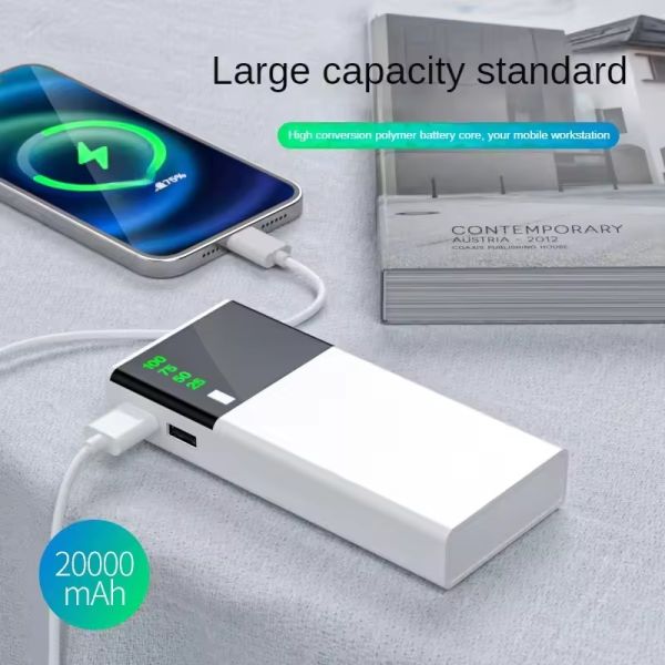 High Capacity Portable Power Bank 20000mAh 10000mAh Powerbank Promotion Charger