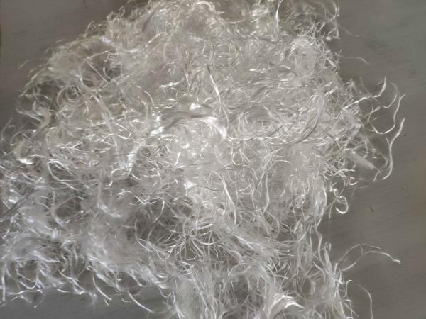 Stapled  High Silica Glass Fiber Yarns