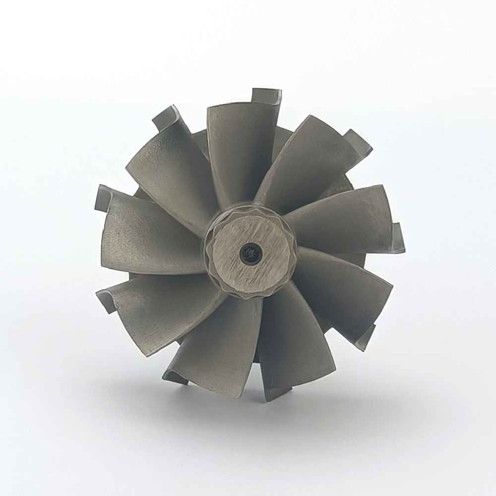 MS-TECH Turbo B03G-025 Турбинный колесный вал Ind 53 мм Exd 47.18 мм Лыжи 9 длиной 111 мм