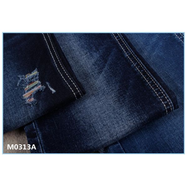 Colorful Backside Warp Slub Cotton Spandex Denim Fabric Jeans Fabric